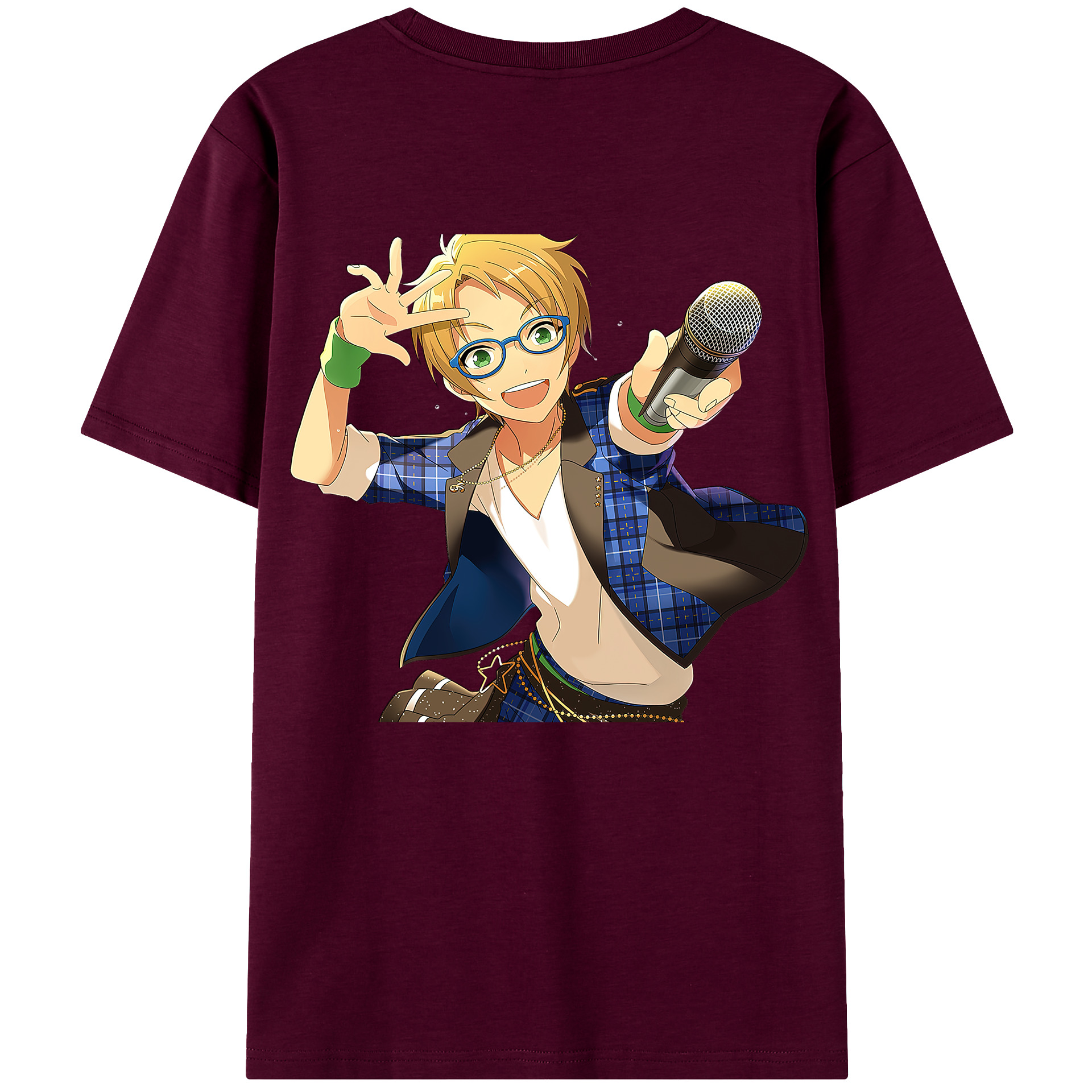 （画像用） あんさんぶるスターズ! Ensemble Stars レディース半袖Tシャツ(バックプリント)